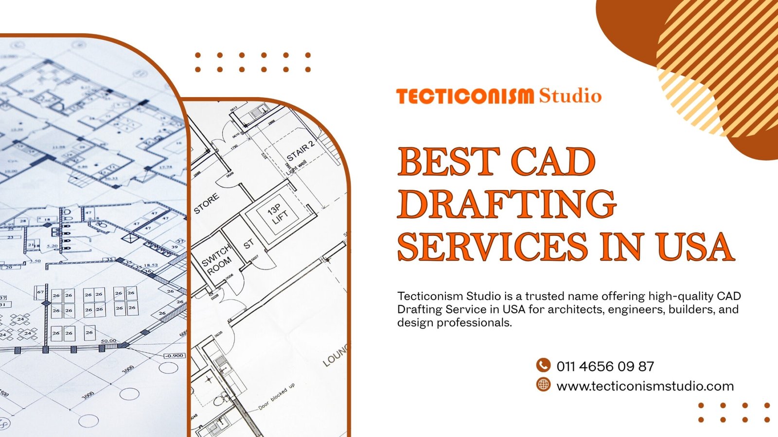 Best CAD drafting services in USA - TECTICONISM Studio