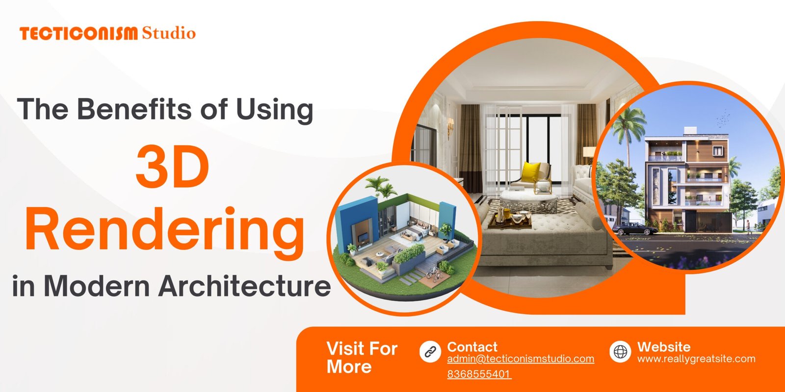 The Benefits of using 3D rendering in modern architecture